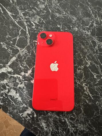 iPhone 14, red,  128 GB, top
