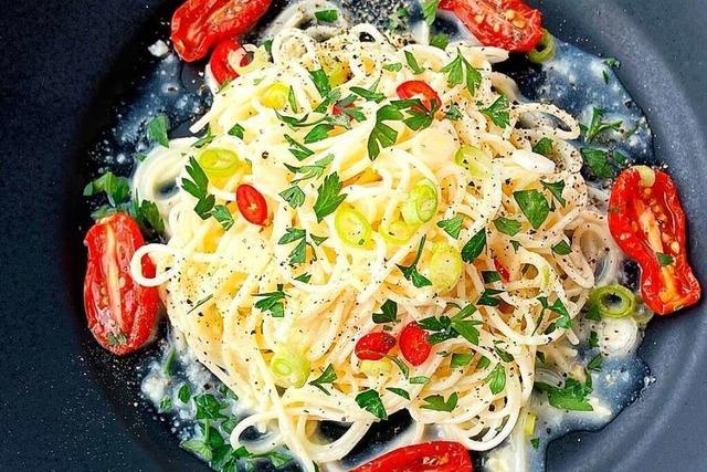 Mit Spaghetti al limone kommt der Sptsommer auf den Teller