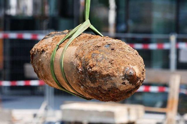 500-Kilo-Bombe in Karlsruhe gefunden - Bahnverkehr wird gesperrt