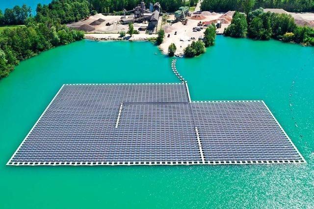 Baden-Wrttemberg will mehr Photovoltaik auf knstlichen Gewssern
