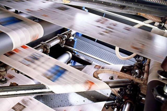 Wie wird die Badische Zeitung hergestellt?