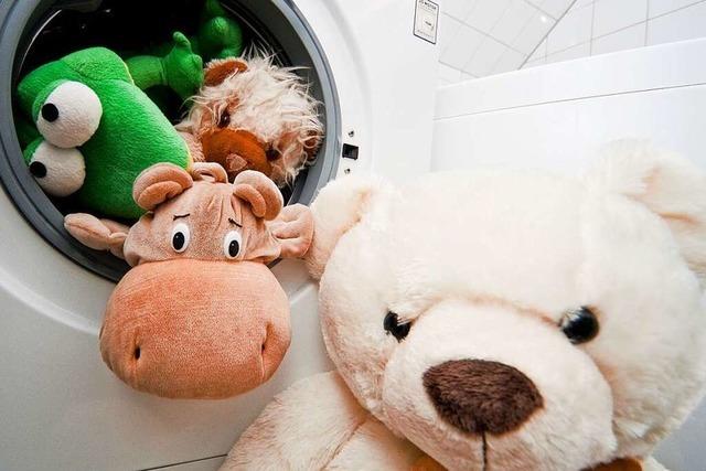 Waschtag fr Teddy: Tipps zum Reinigen von Spielzeug