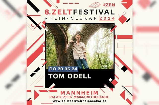Tom Odell beim Zeltfestival Rhein-Neckar