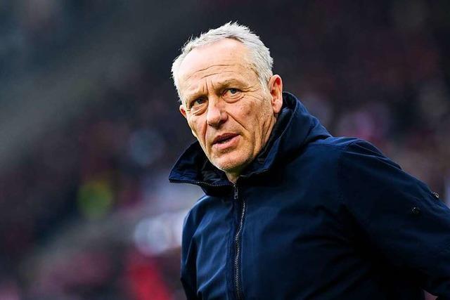 SC-Freiburg-Trainer Christian Streich pariert Vorwurf von AfD-Politiker