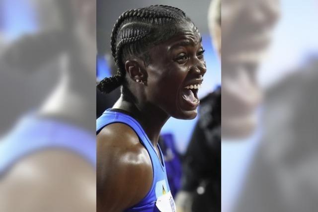 Die schnellste Frau in der Halle kommt aus der Karibik