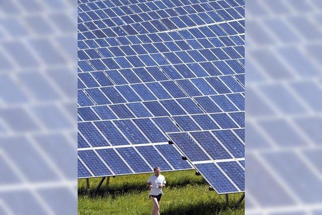 Baubeginn fr grten Solarpark im Land