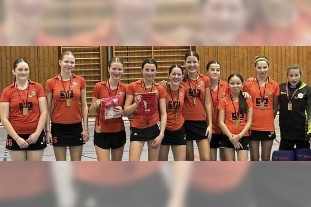 U-14-Juniorinnen des HC Lahr holen Verbandsliga-Titel