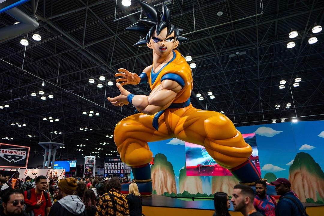 Der Stand von Dragon Ball Z bei der New York Comic Con.  | Foto: Charles Sykes/Invision/AP