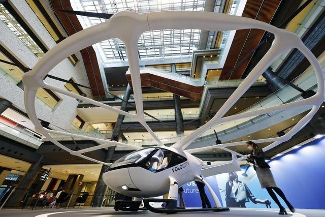 Für das Flugtaxi-Unternehmen Volocopter übernimmt Baden-Württemberg keine Millionenbürgschaft